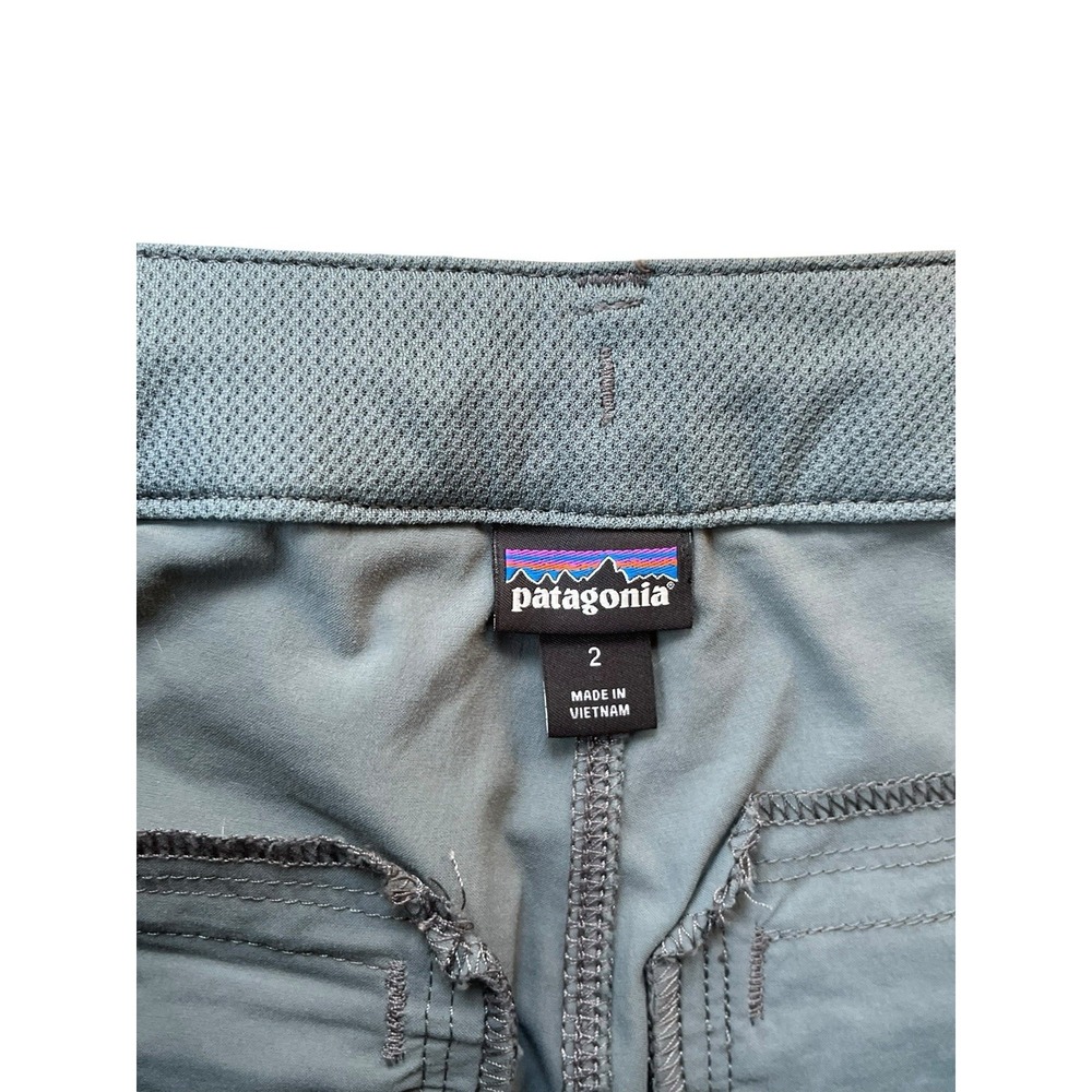 Patagonia Women's Size 2 Gray Nylon Quandary Straight Leg‎ Outerwear Pants - Picture 4 of 9